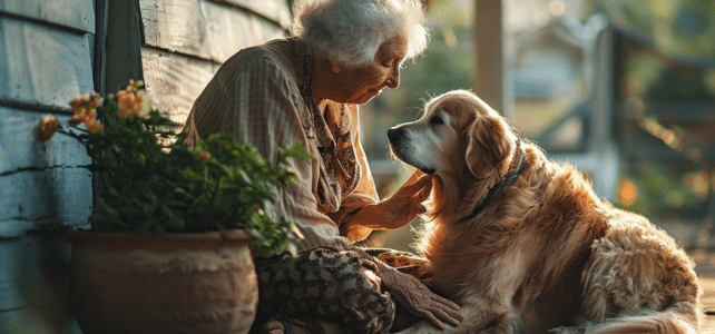 Vivre avec un animal de compagnie à l’âge senior